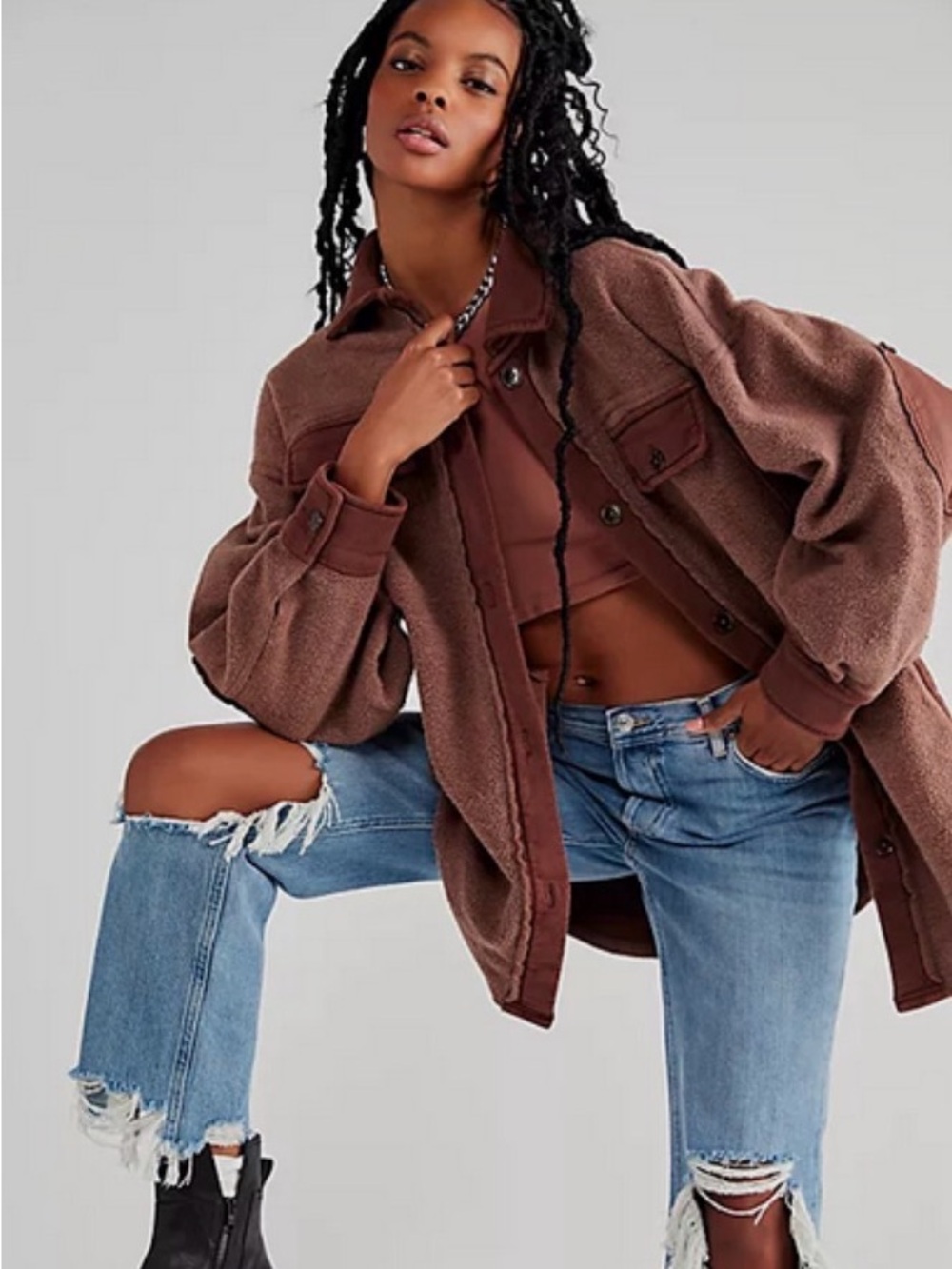 Free People Ruby Shacket Jacket